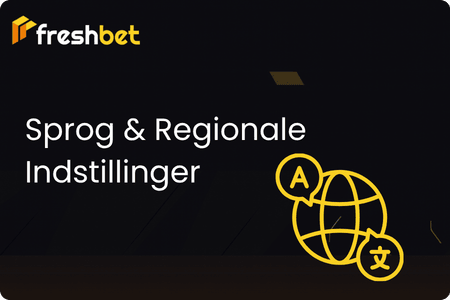 Sprog & Regionale Indstillinger